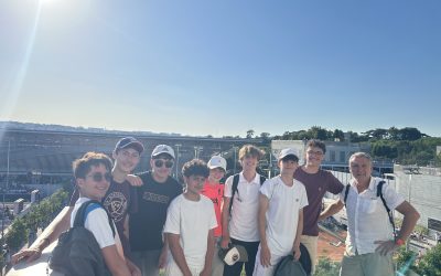 Nos jeunes compétiteurs à Roland Garros